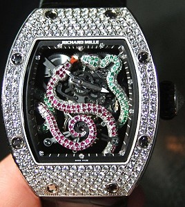 «Змеиные» часы Richard Mille RM 026