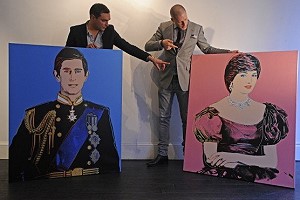 Портреты Чарльза и Дианы кисти Уорхола выставлены на продажу