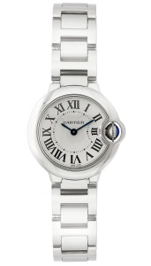 модные роскошные женские часы 2012 года Cartier W69010Z4 Ballon Bleu