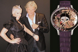 Певица Пинк предпочитает новые часы Van Der Bauwede