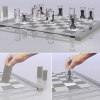 Aliсe Chess Set - прозрачные шахматы из Зазеркалья