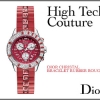 Dior Christal Rubber Rouge – часы в красном