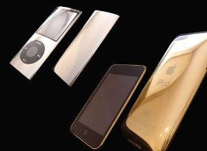 Goldstriker представил золотые iPod’ы