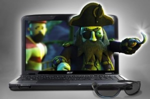 Acer выпустил 3D-ноутбук