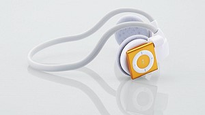 Elecom представила наушники-«подставку» для iPod Shuffle