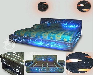 Expose LED: «светящаяся» кровать