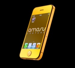 Золотой iPhone 4S от AmosuCouture