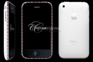 iPhone 3G с рубинами и бриллиантами от Continental