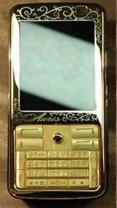 телефон Auris Unique выставлен на аукцион