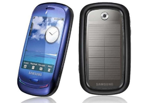Samsung выпустил мобильный телефон на солнечных батареях