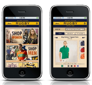 Ralph Lauren выпустил приложение для iPhone