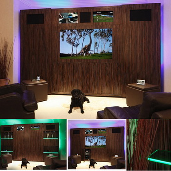 Smart Wall AV - умная медиа-стена для домашнего кинотеатра