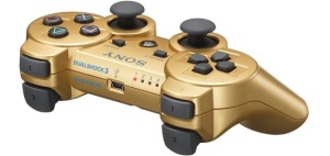 Контроллер Sony Dualshock 3 Limited Edition Metallic Gold для тех, кто любит золото