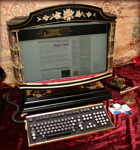 викторианский персональный компьютер Steampunk Jake Von Slatt