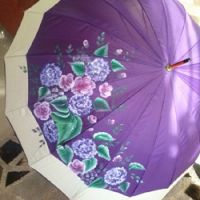 зонты с ручной росписью